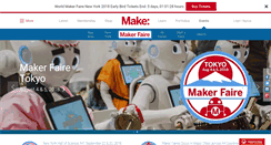 Desktop Screenshot of makerfaire.com